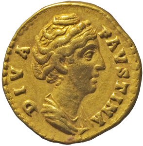 Antoninus Pius für Diva Faustina, Aureus