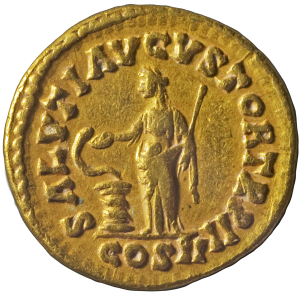 Lucius Verus, Aureus