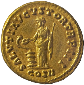 Lucius Verus, Aureus