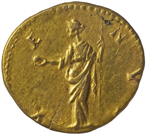 Marcus Aurelius für Lucilla, Aureus