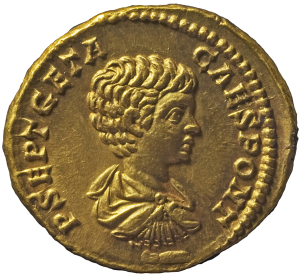 Caracalla und Geta, Aureus