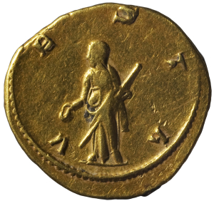Valerianus I. für Salonina, Aureus
