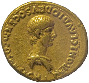 Claudius für Nero, Aureus