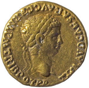 Claudius für Agrippina, Aureus