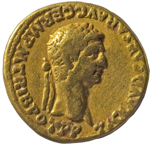 Claudius für Agrippina, Aureus